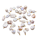 Freshwater Pearl Diamond Shaped Pendant Necklace Accessory