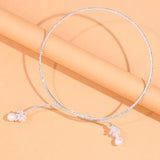 Stonefans Rhinestone Choker Necklace for Women