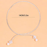 Stonefans Rhinestone Choker Necklace for Women