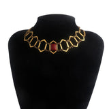 Melisandre Red Robed Women's Ruby Necklace