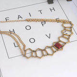 Melisandre Red Robed Women's Ruby Necklace