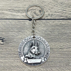 Belgian Malinois Key Chain Pet Dog Jewellery