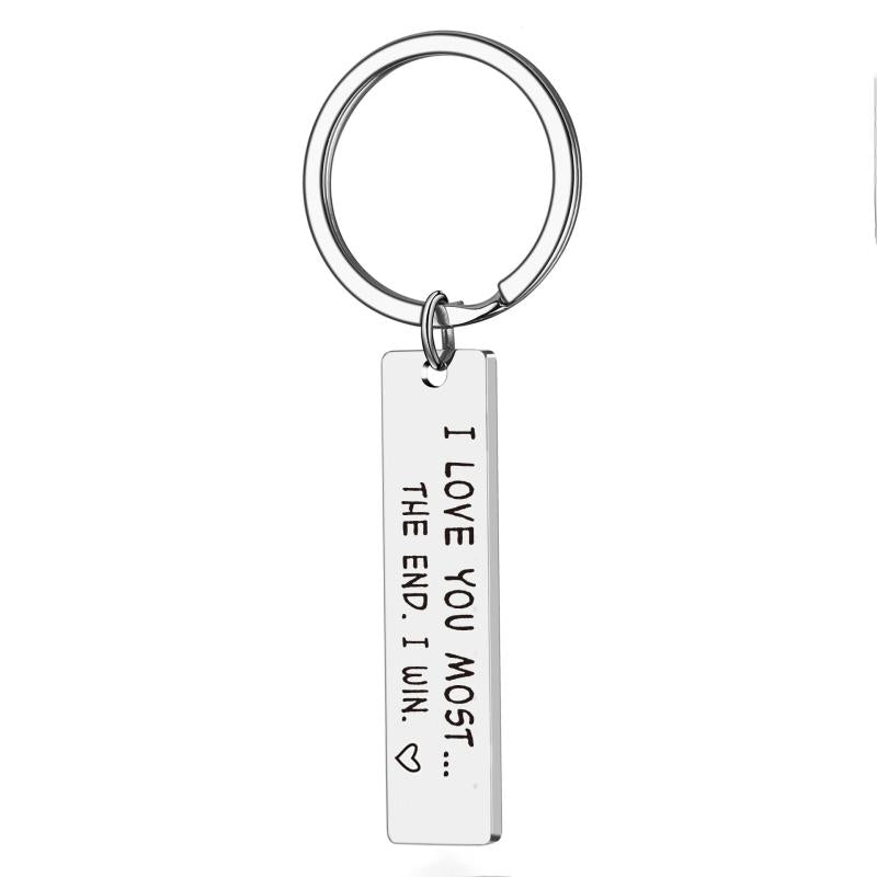 Family Drive KeyChain - Stainless Steel Jewelry Gift