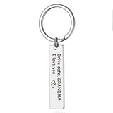 Family Drive KeyChain - Stainless Steel Jewelry Gift