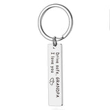 Family Drive KeyChain - Stainless Steel Jewelry Gift