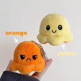 Octopus Plushie Keychain Soft Stuffed Doll Bags Pendant Car Key Ring