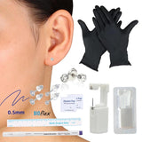 Ear Piercing Kit & Earrings Gun - Safe Home Self Piercing Machine