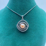 7-8mm Natural Freshwater Pearl Necklace Chain Pendants