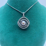 7-8mm Natural Freshwater Pearl Necklace Chain Pendants