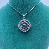 7-8mm Natural Freshwater Pearl Necklace Chain Pendants