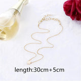 Love Heart Triangle Pendant Necklace Women Gift