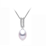 Vintage Freshwater Pearl Pendant, 925 Silver Necklace