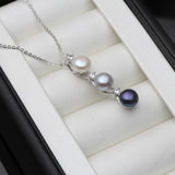 Freshwater Natural Pearl Pendant Necklace for Women