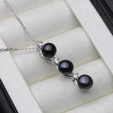 Freshwater Natural Pearl Pendant Necklace for Women