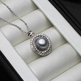 Freshwater Pearl Pendant Necklace for Women Wedding
