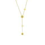 316L Stainless Steel Roman Numeral Zircon Pendant Necklace for Women Girls