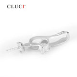 925 Silver Zircon Pendant for Necklace Making SP113SB
