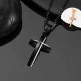 Unisex Lord Pendant Cross Necklace
