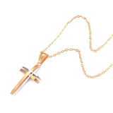 Unisex Lord Pendant Cross Necklace
