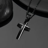 Unisex Lord Pendant Cross Necklace
