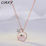 Ocean Whale Necklaces for Women Fritillary Choker Clavicle Chain