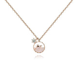 Ocean Whale Necklaces for Women Fritillary Choker Clavicle Chain