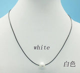 Natural Leather Rope 11MM Baroque Pearl Necklace