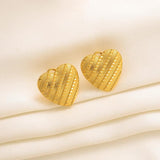 Ethiopian Heart Shape Jewelry Set 24K Habesha Vintage Wedding Bride