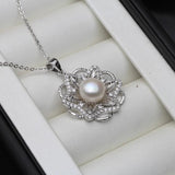 925 Silver Pearl Pendant for Women