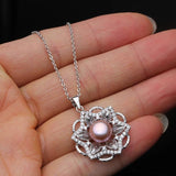 925 Silver Pearl Pendant for Women