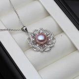 925 Silver Pearl Pendant for Women
