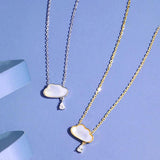 Silver Cloud Shell Pendant Necklace for Women S-N692