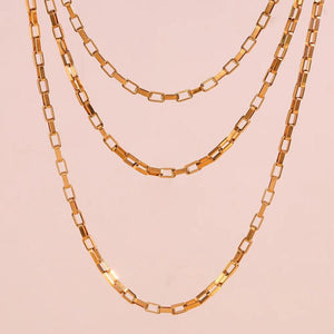 3mm Stainless Steel Waterproof Box Chain Set