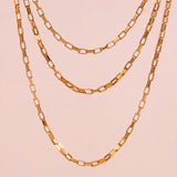 3mm Stainless Steel Waterproof Box Chain Set