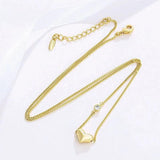 14k Light Heart Pendant Necklace for Women