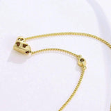 14k Light Heart Pendant Necklace for Women