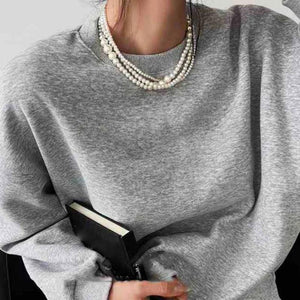 Multilayer Pearl Necklace Women Sweet Collarbone Chain Jewelry