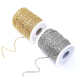 5m Stainless Steel Water-wave Chain for DIY Jewelry Making