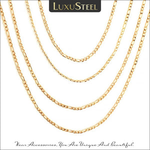 Stainless Steel Rope Chain Necklaces 2mm-5mm Hiphop Long Chain Jewelry