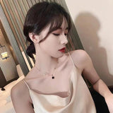 Classic Roman Pendant Stainless Steel Necklace for Women