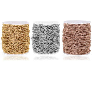 Stainless Steel Bracelet Extension Chain 2.5/3/4mm