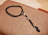 Crystal Tassel Long Necklace Beads Chain Women Jewelry