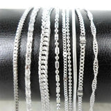 10 Pcs Mix Chain Necklace Lobster Clasps Girl Accessory