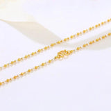 2 mm Mix Beads Necklaces for Women Jewelry Nickel