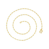 2 mm Mix Beads Necklaces for Women Jewelry Nickel