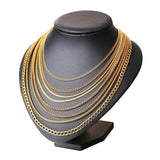Classic Stainless Steel Chain Necklace for Men