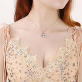 Women's Zodiac Sign Constellation Pendant Necklace Gift Jewelry