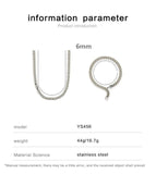 Stainless Steel Cuban Chain Bracelets - Hiphop Jewelry