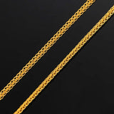 3mm Stainless Steel Sideways Cross Choker Necklace for Women