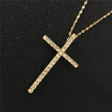 Cross Pendant Necklace for Women Men Party Wedding